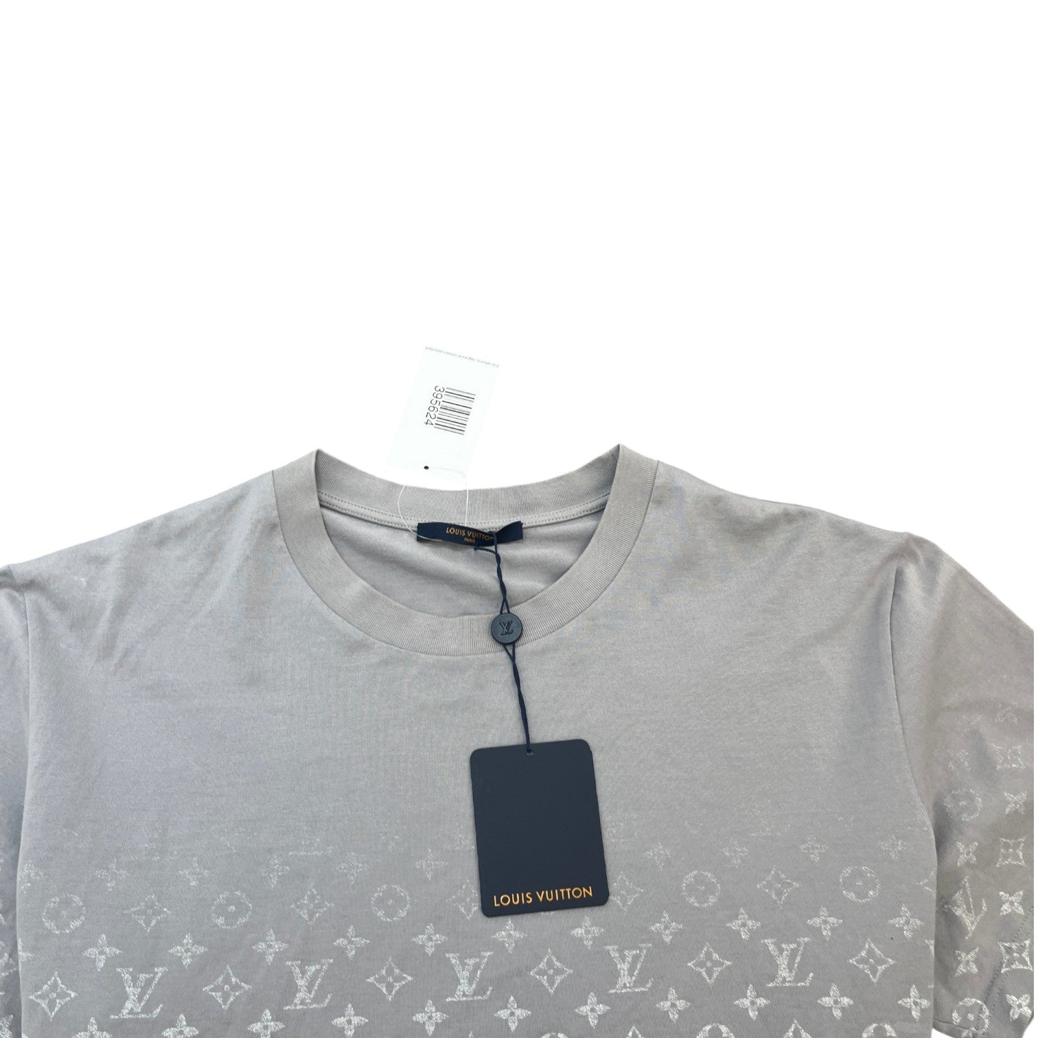 Men's Monogram Gradient T-Shirt Grey Size XXL - Photo 5