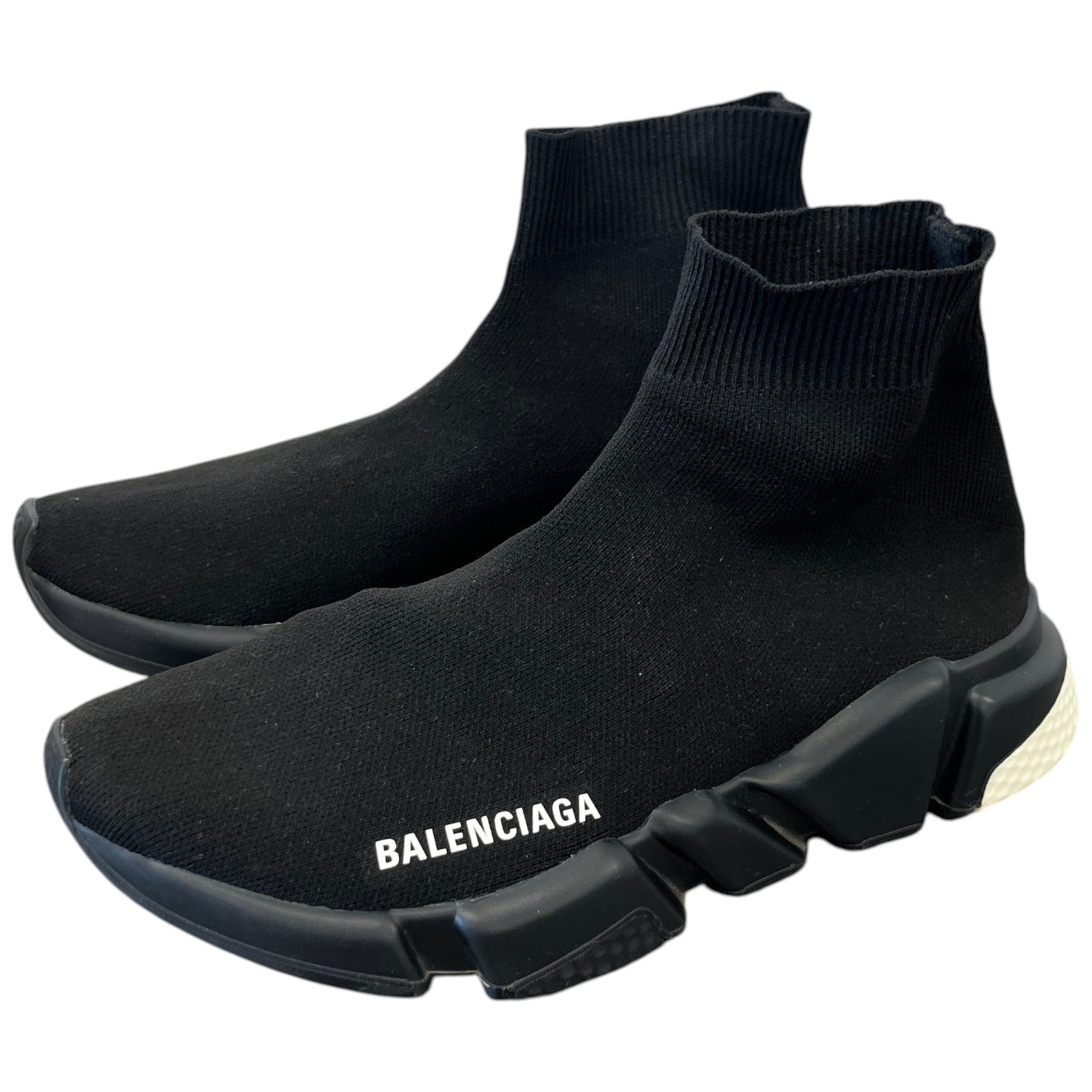 Women's Speed Sock High Trainers Black Size UK 4 / EU 37 - Photo 9