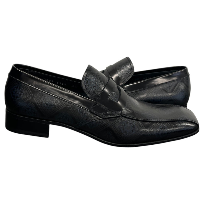 Men's Roberto Cavalli Loafers Blue Size UK 8.5 / EU 42.5