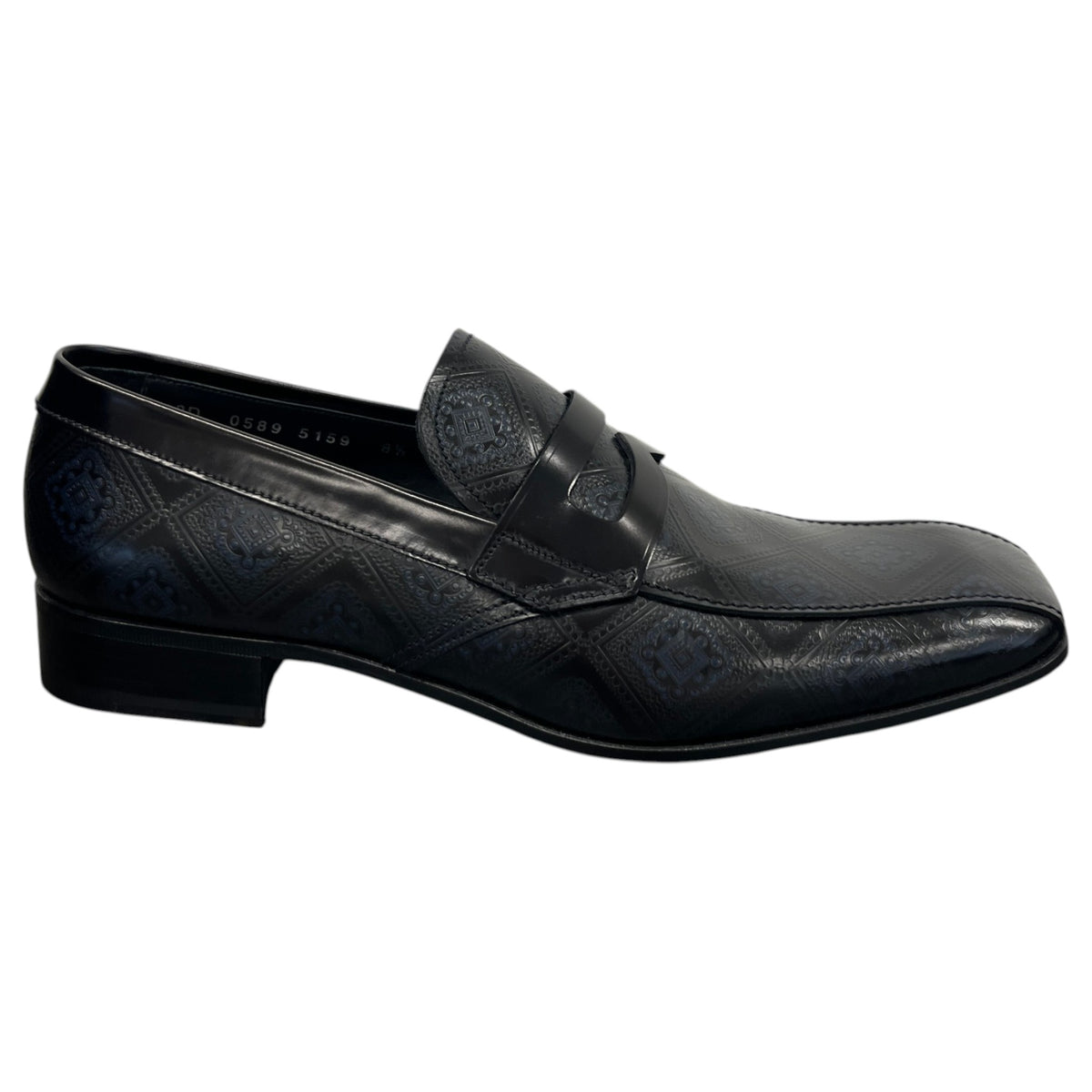 Men's Roberto Cavalli Loafers Blue Size UK 8.5 / EU 42.5 - Photo 1