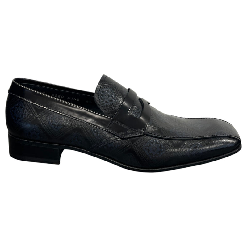 Men's Roberto Cavalli Loafers Blue Size UK 8.5 / EU 42.5