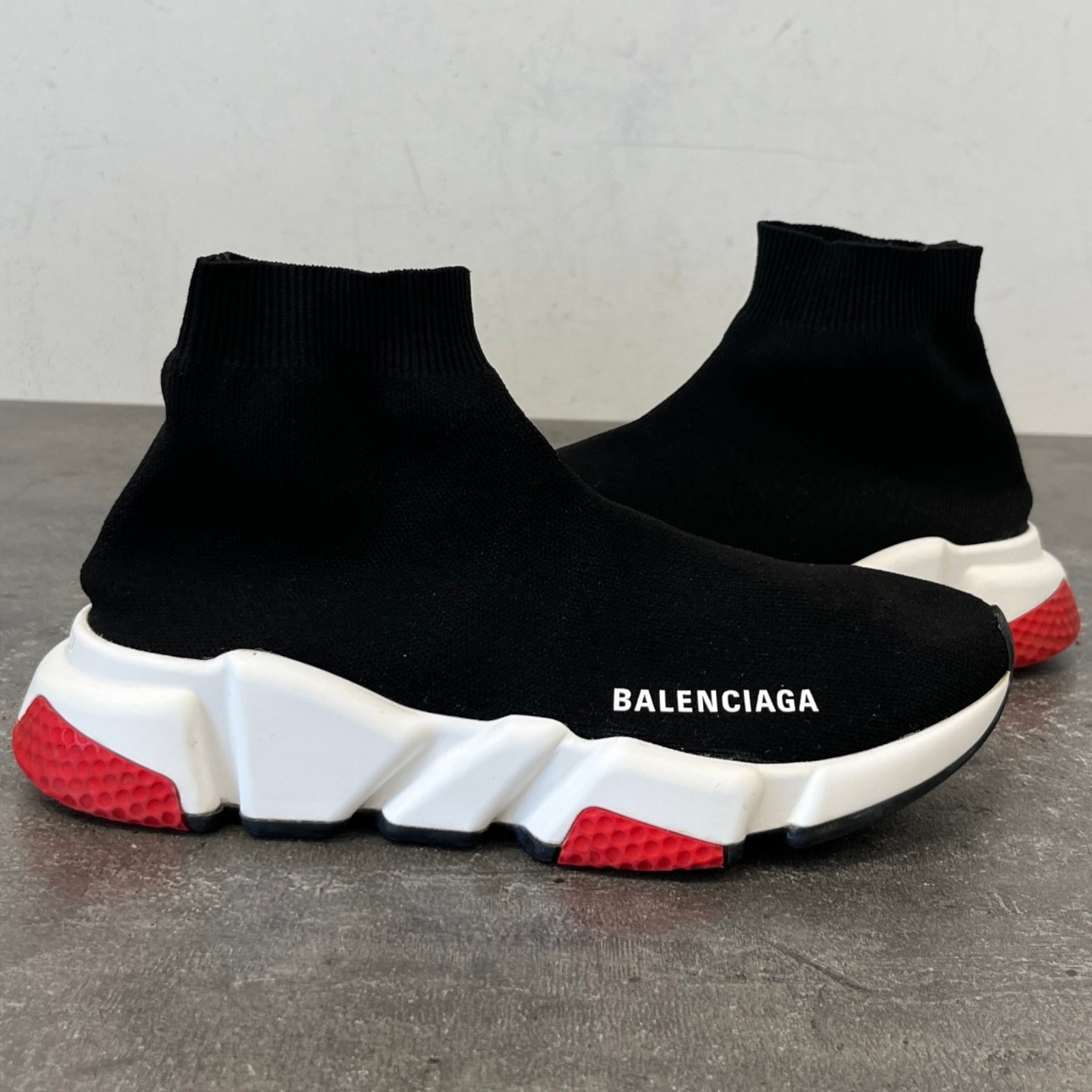 Women's Speed Sock High Trainers Black Size UK 4 / EU 37 - Photo 11