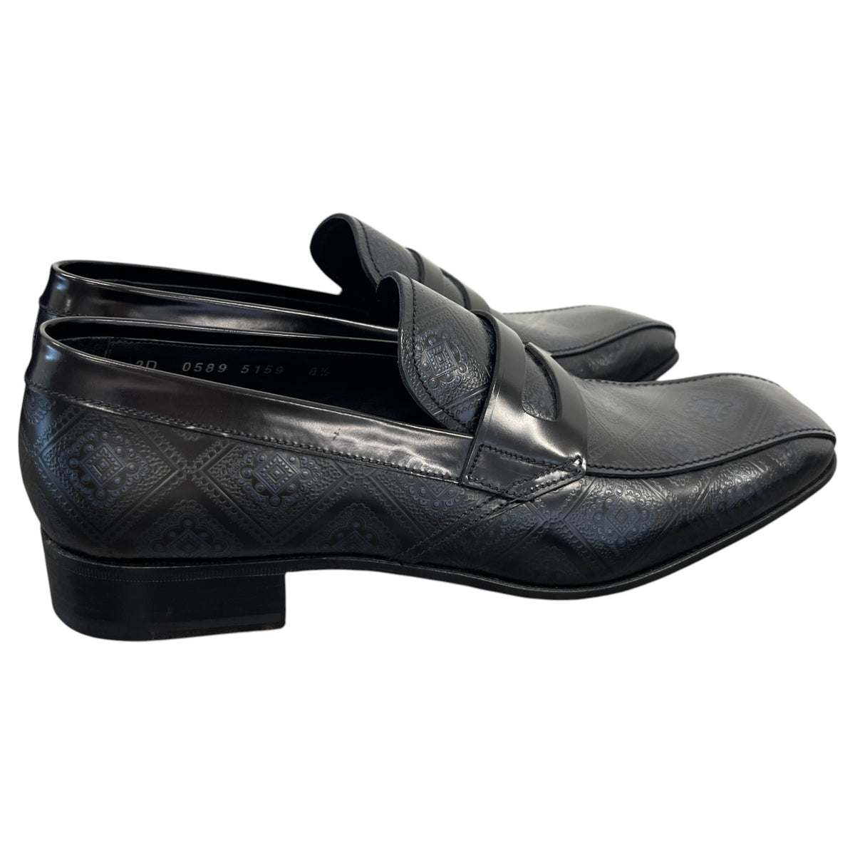 Men's Roberto Cavalli Loafers Blue Size UK 8.5 / EU 42.5 - Photo 8
