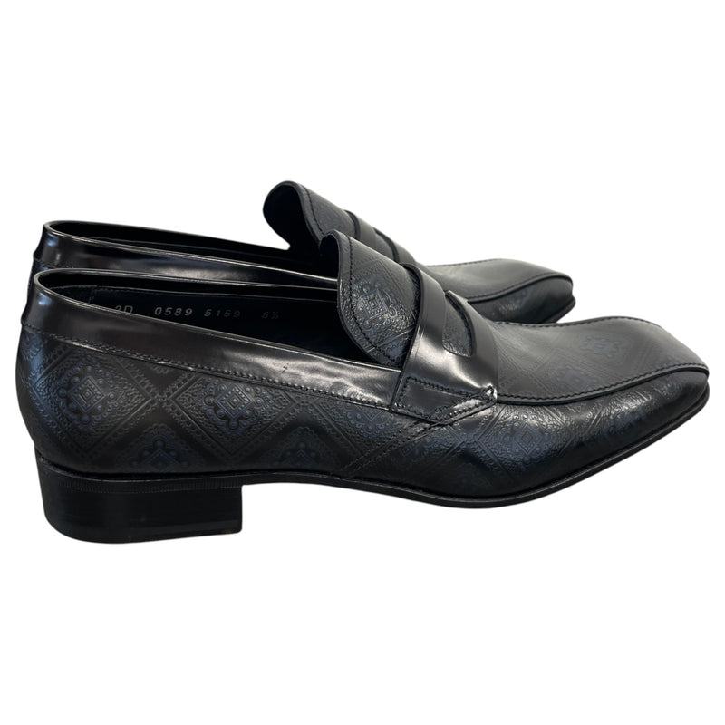 Men's Roberto Cavalli Loafers Blue Size UK 8.5 / EU 42.5