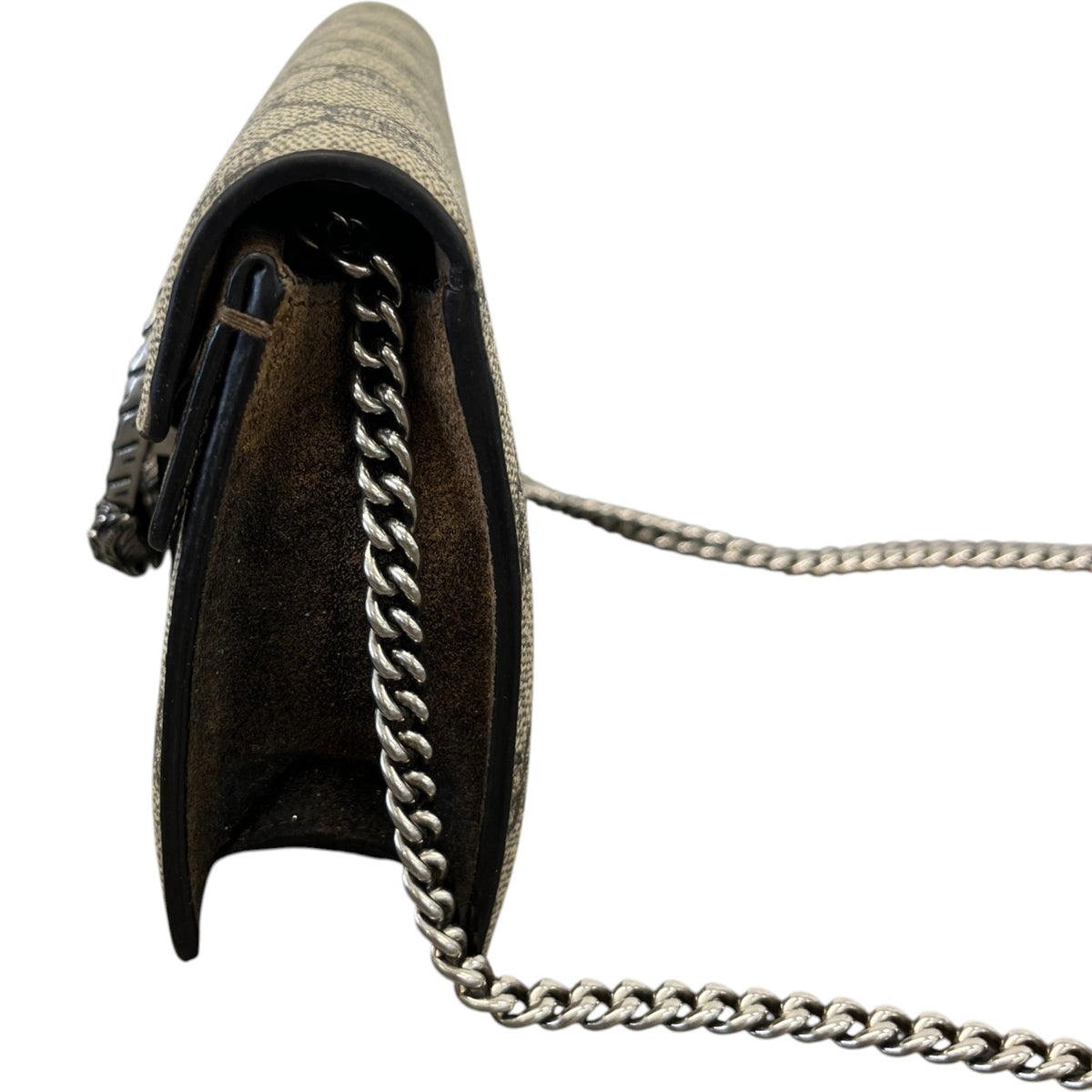 Women's GG Supreme Dionysus Super Mini Crossbody Bag Beige - Photo 5