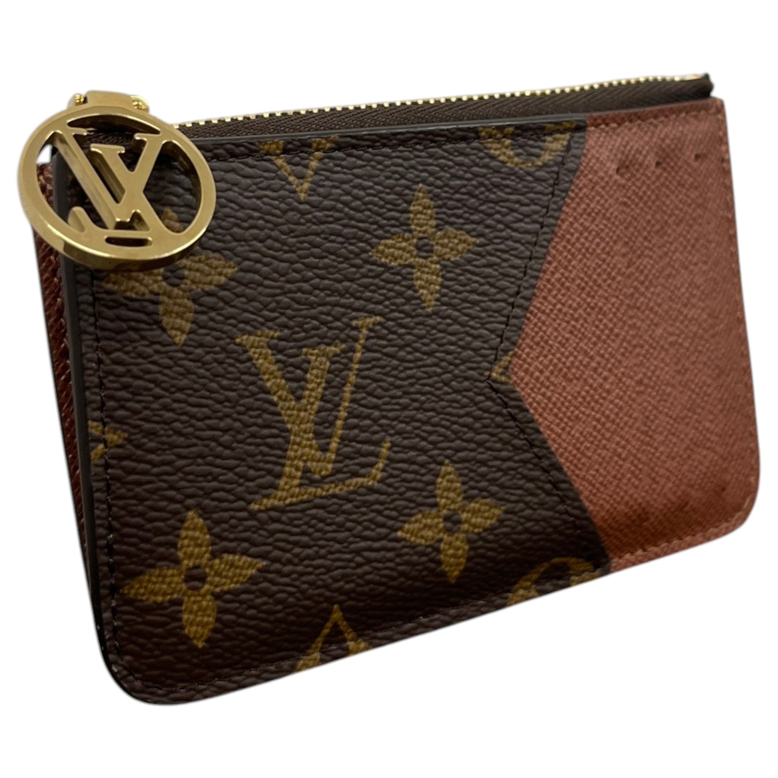 Women's Monogram Card Holder Brown - Photo 3