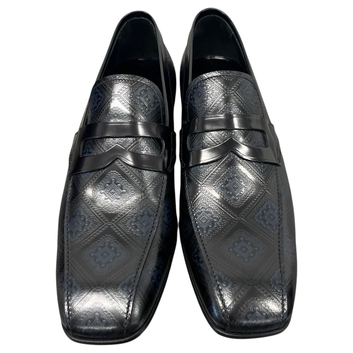 Men's Roberto Cavalli Loafers Blue Size UK 8.5 / EU 42.5 - Photo 6