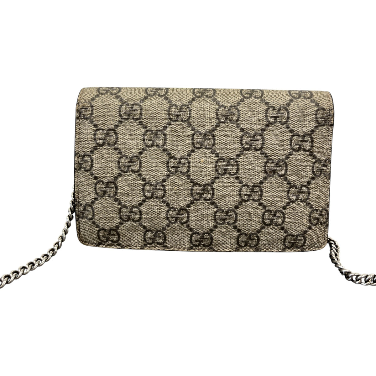 Women's GG Supreme Dionysus Super Mini Crossbody Bag Beige - Photo 6
