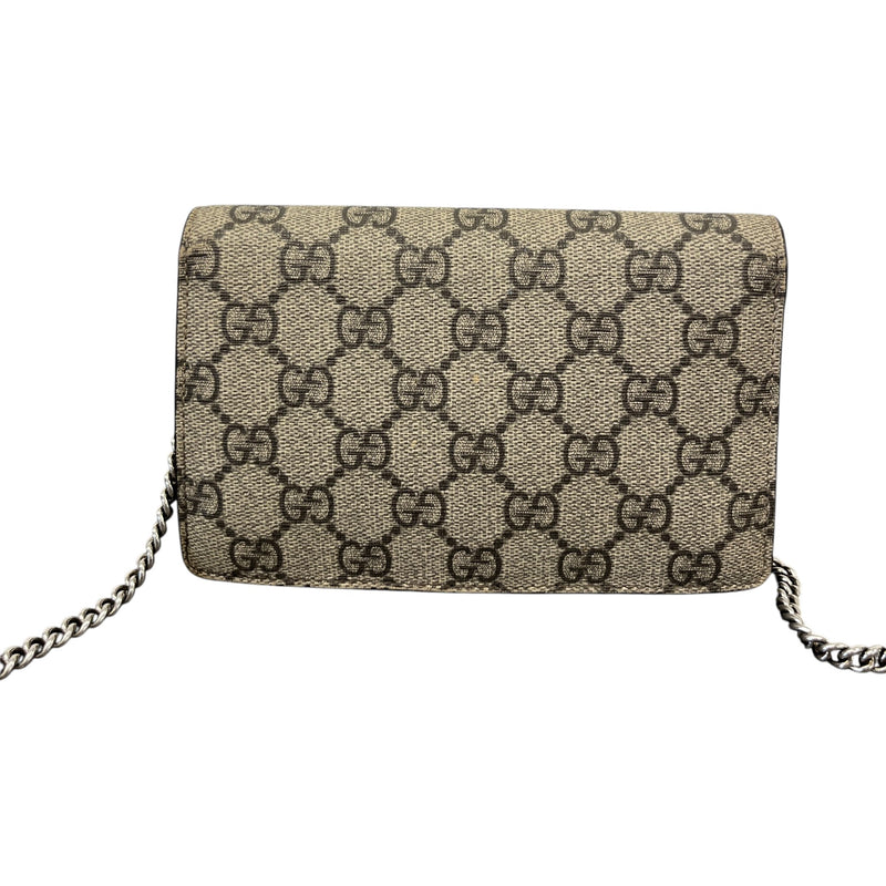 Women's GG Supreme Dionysus Super Mini Crossbody Bag Beige