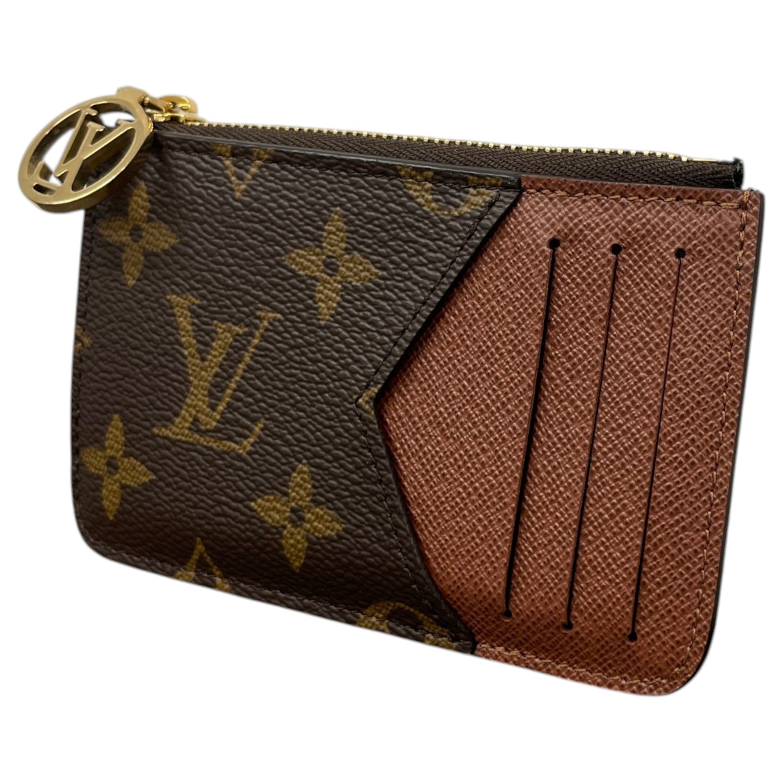 Women's Monogram Card Holder Brown - Photo 4