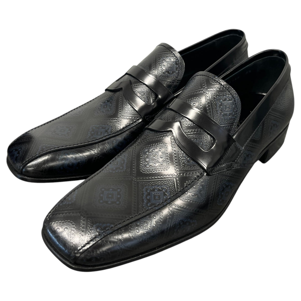 Men's Roberto Cavalli Loafers Blue Size UK 8.5 / EU 42.5 - Photo 9