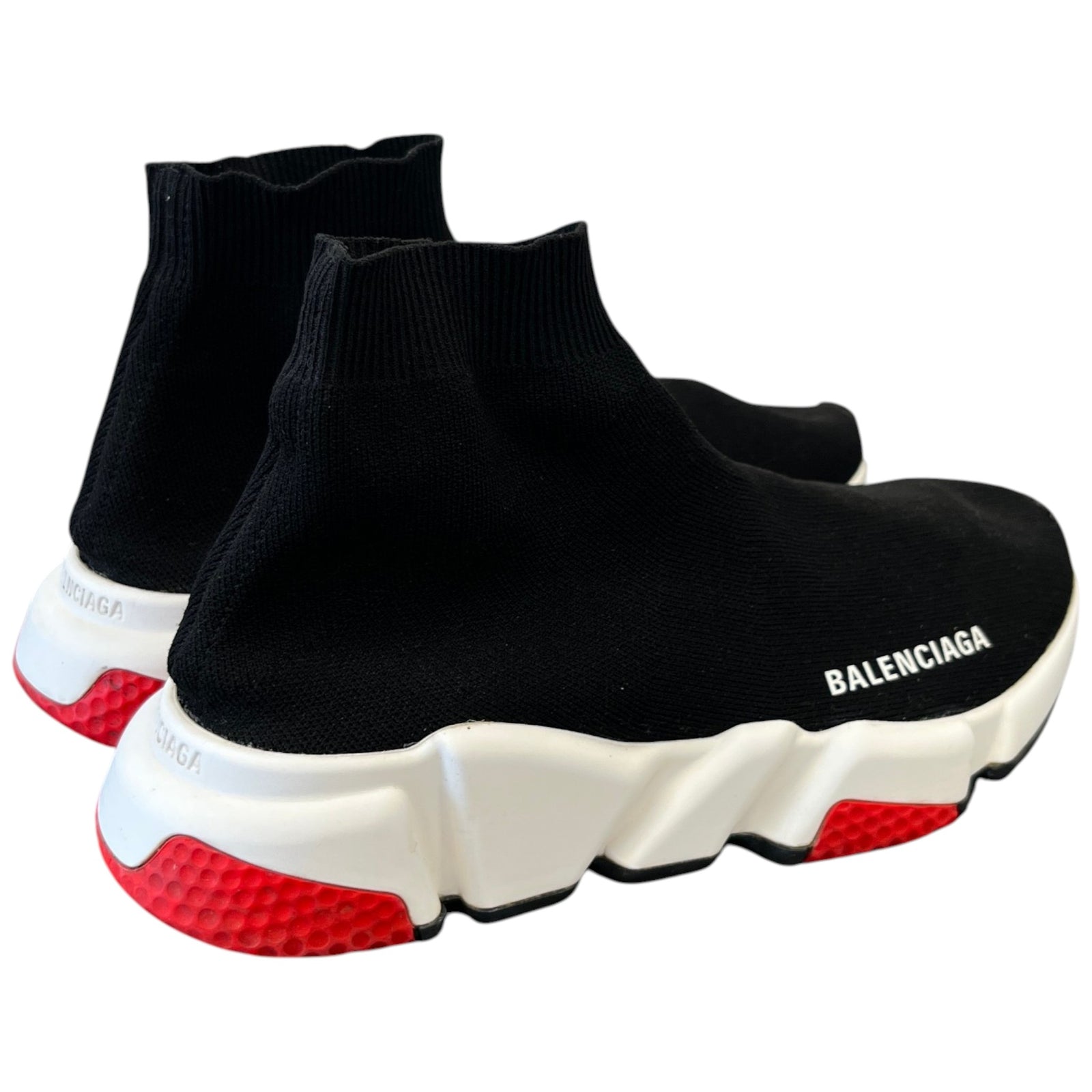 Women's Speed Sock High Trainers Black Size UK 4 / EU 37 - Photo 8