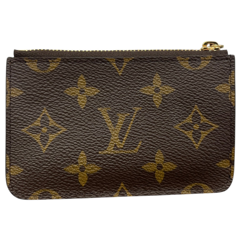 Women's Monogram Card Holder Brown
