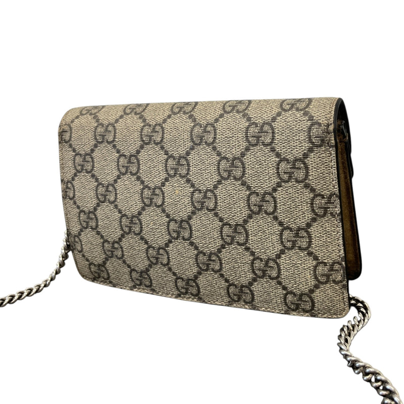 Women's GG Supreme Dionysus Super Mini Crossbody Bag Beige