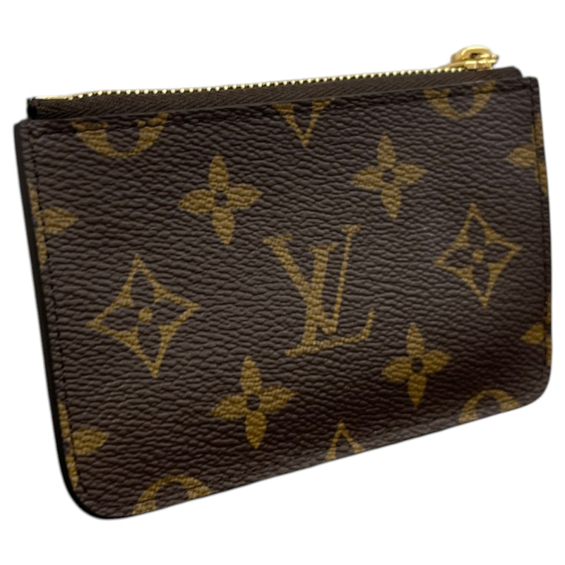 Women's Monogram Card Holder Brown