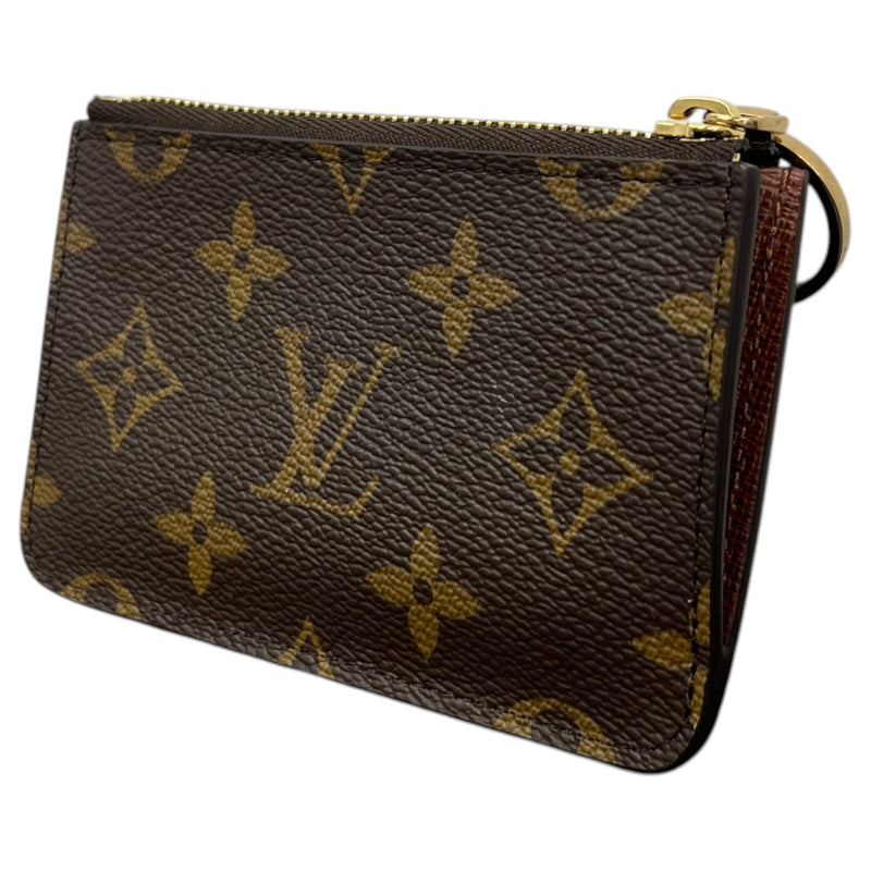 Women's Monogram Card Holder Brown