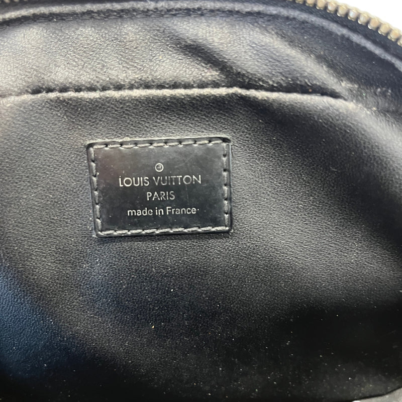 Men's Toiletry Pouch Bag PM Damier Toiletry Bag Black