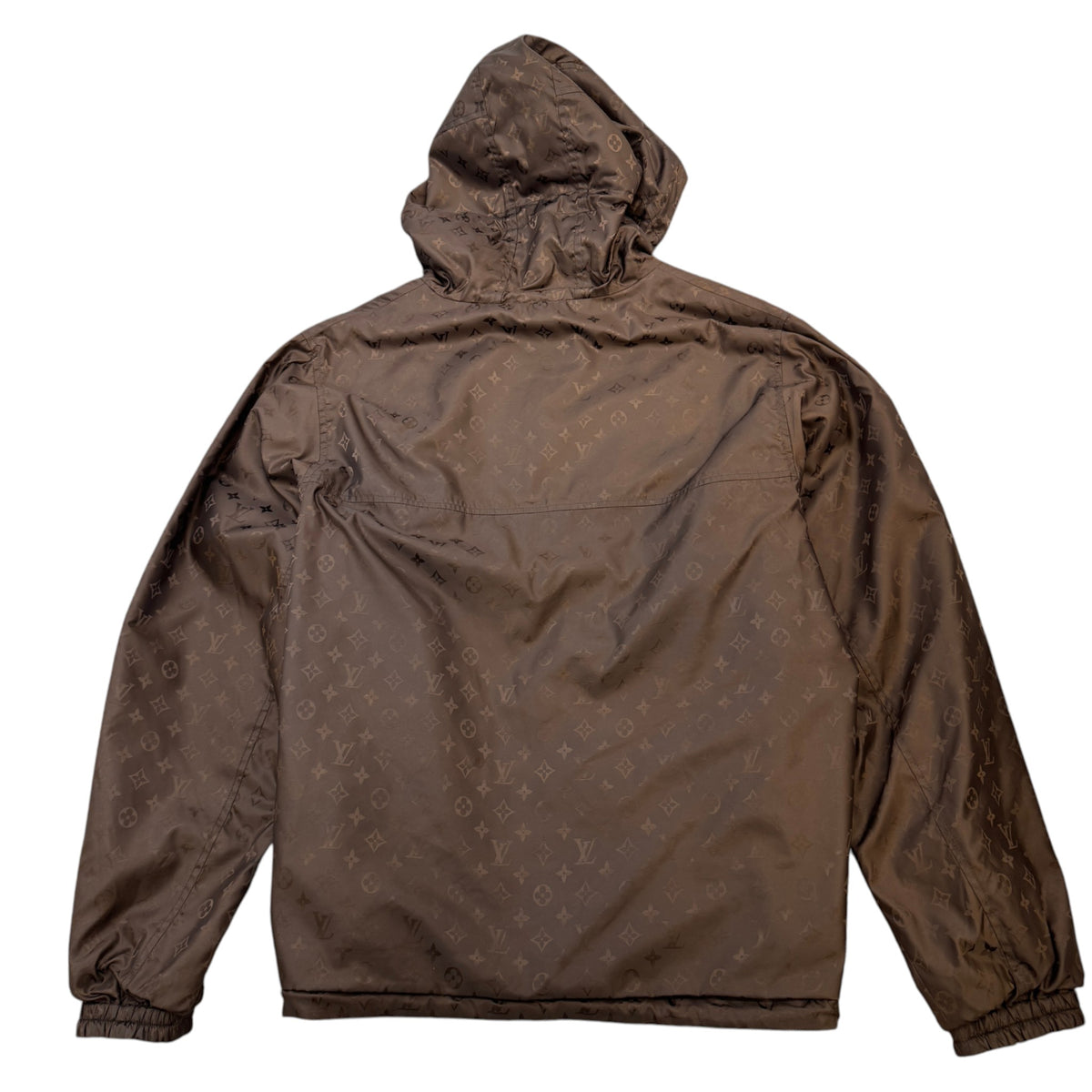 Men's Monogram Reversible Jacket Brown Size XXL - Photo 4