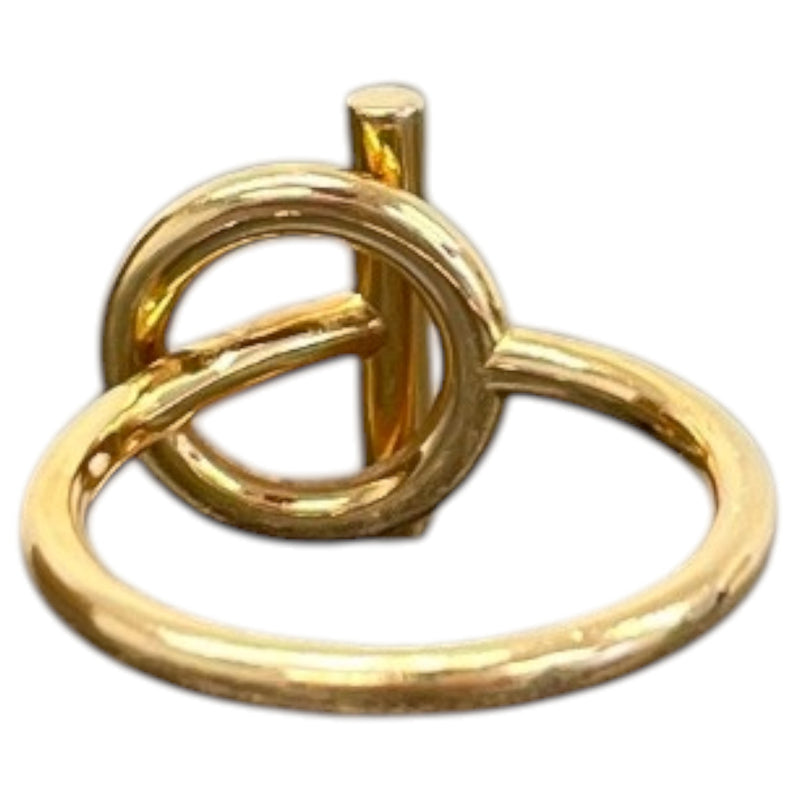 Women's Small Echappee 53 18K Ring Rose Gold Size M