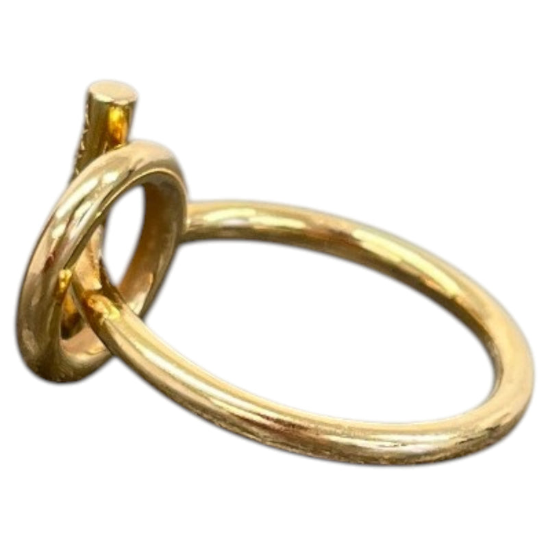 Women's Small Echappee 53 18K Ring Rose Gold Size M