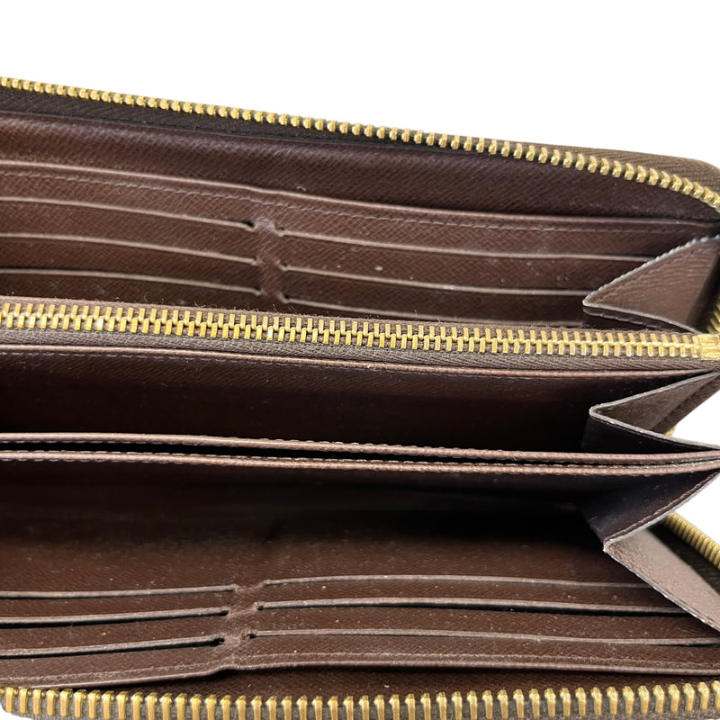 Women's Damier Zippy Wallet Brown