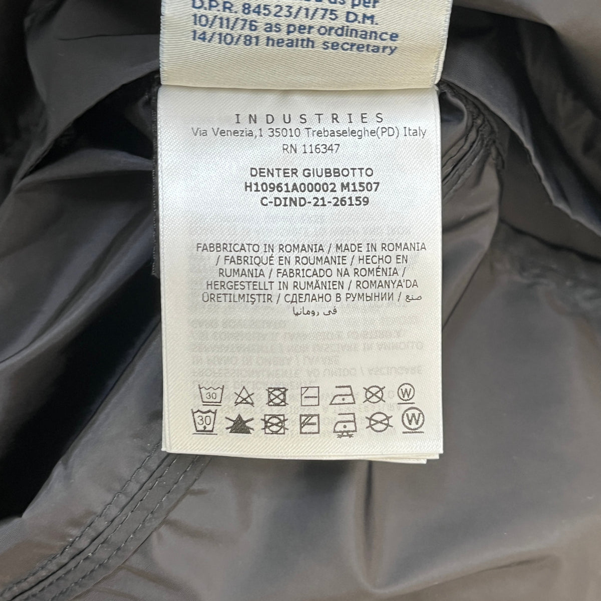 Men's Genius x Gentle Monster shell Windbreaker Black Size 5 / XXL - Photo 7