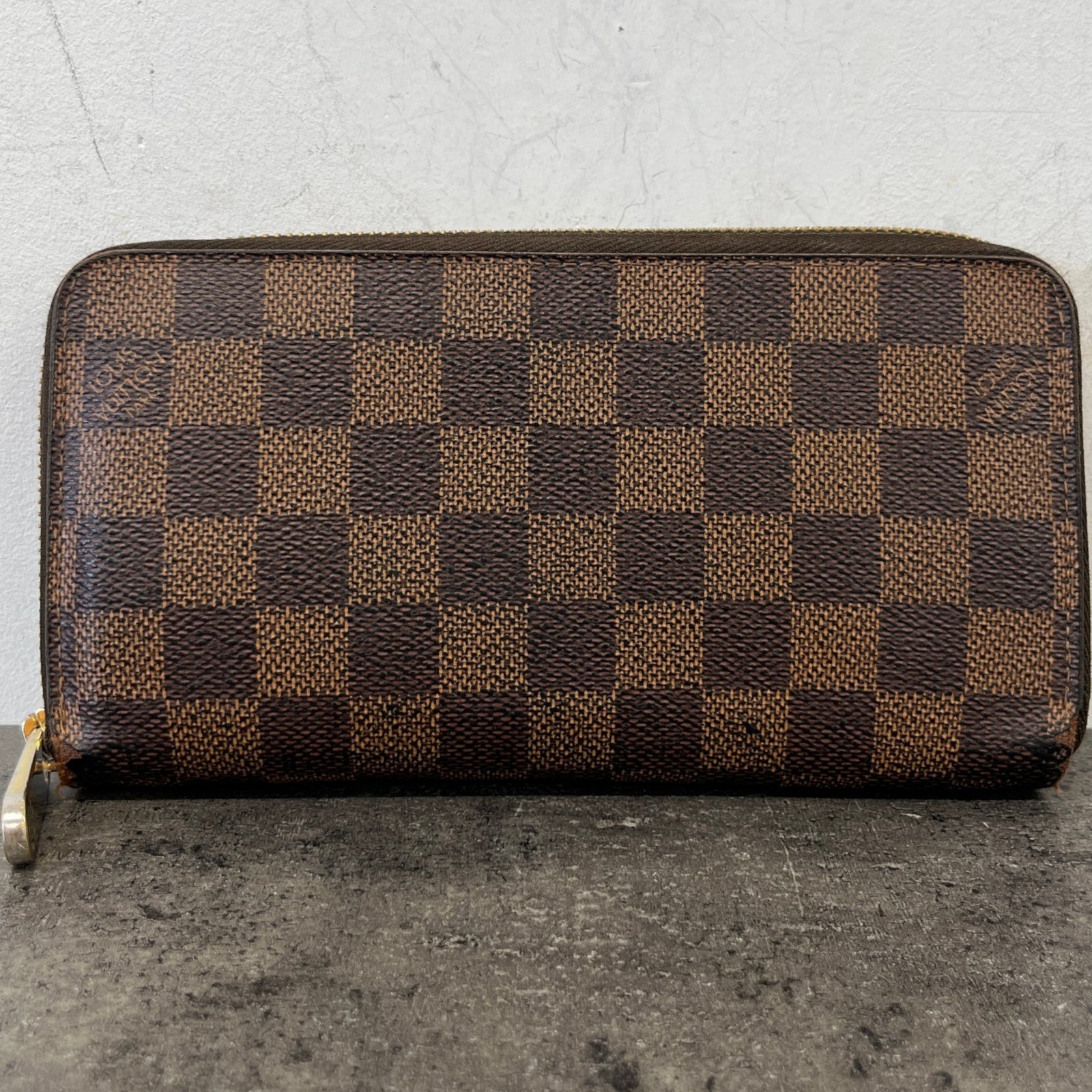 Women's Damier Zippy Wallet Brown - Photo 9