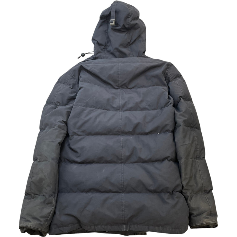 Men's Carson Parka Down Jacket Navy Size L
