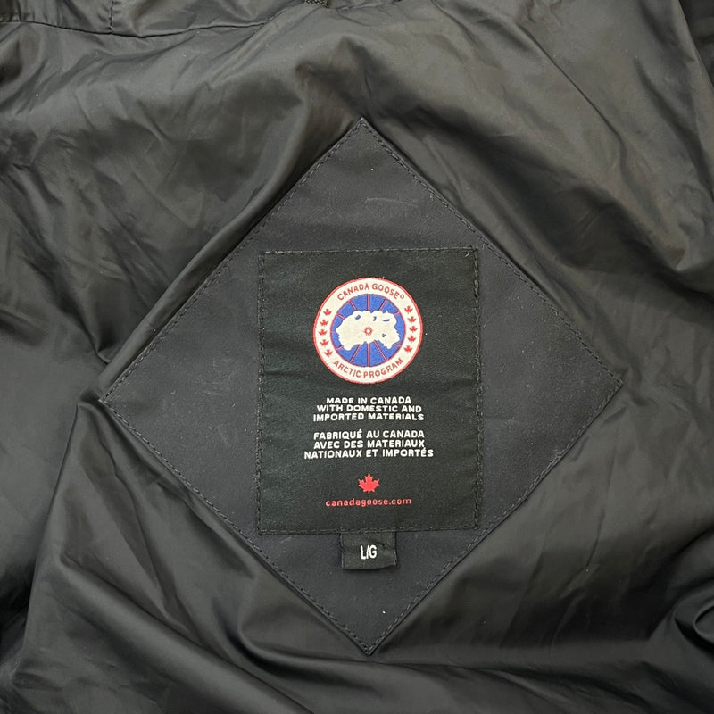 Men's Carson Parka Down Jacket Navy Size L