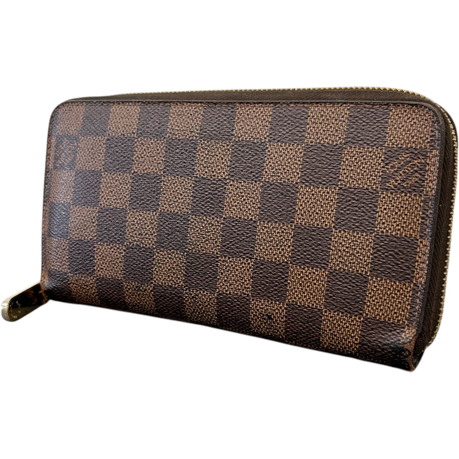 Women's Damier Zippy Wallet Brown - Photo 4
