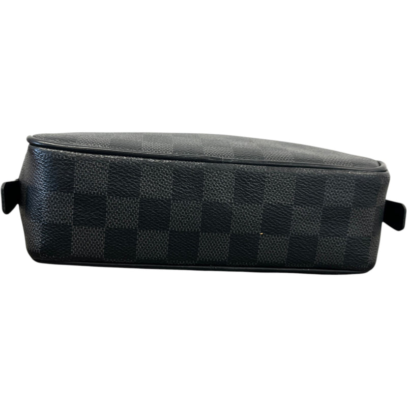 Men's Toiletry Pouch Bag PM Damier Toiletry Bag Black