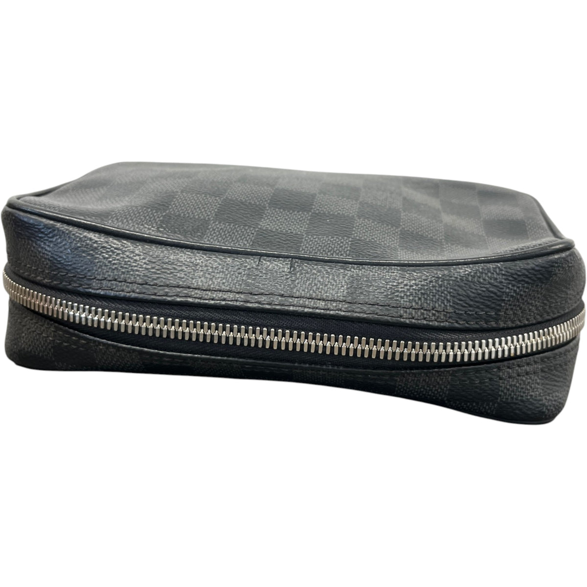 Men's Toiletry Pouch Bag PM Damier Toiletry Bag Black - Photo 9