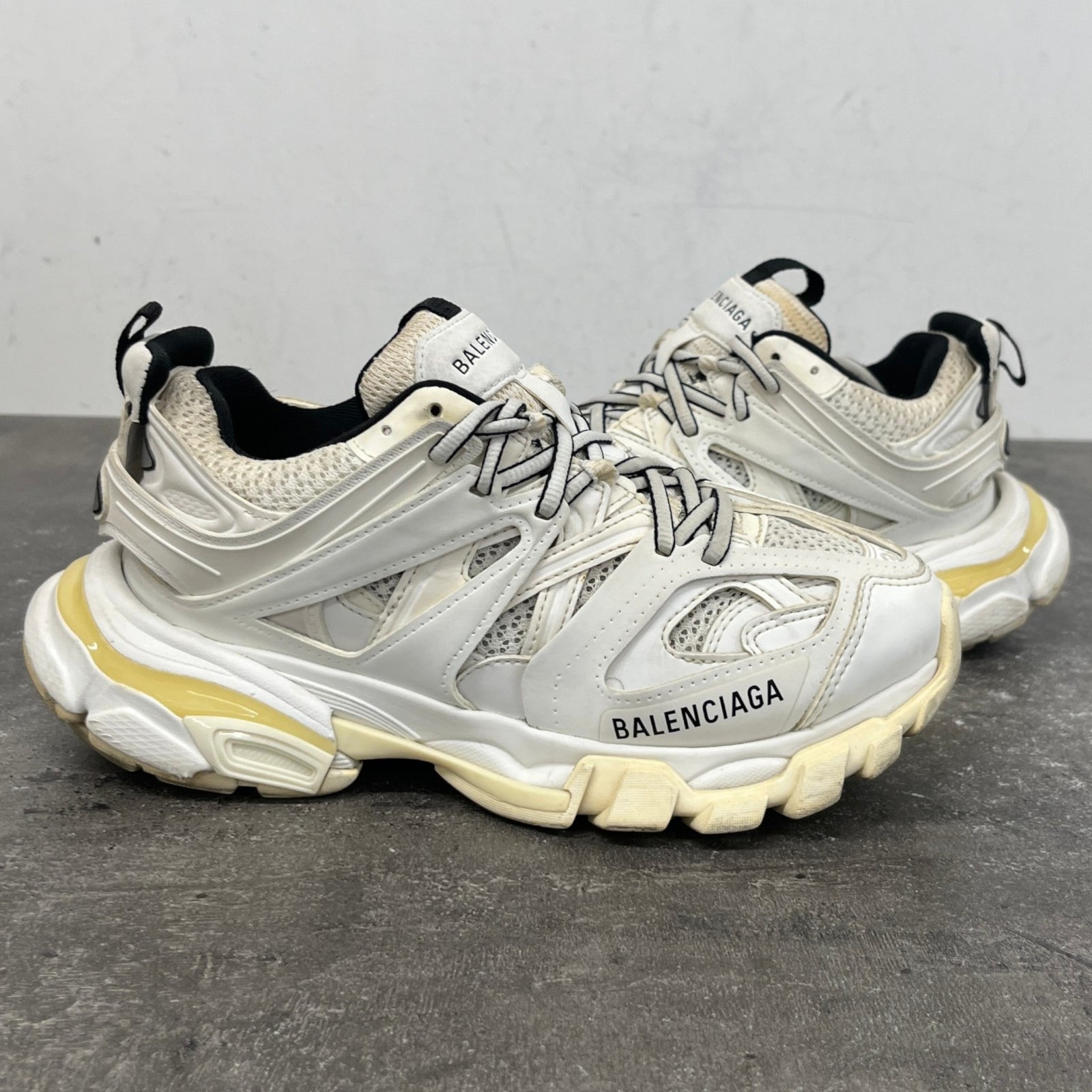 Women's Tracks Low Trainers White Size UK 3 / EU 36 - Photo 12