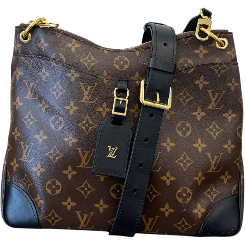 Women's Monogram Odeon MM Bag Brown