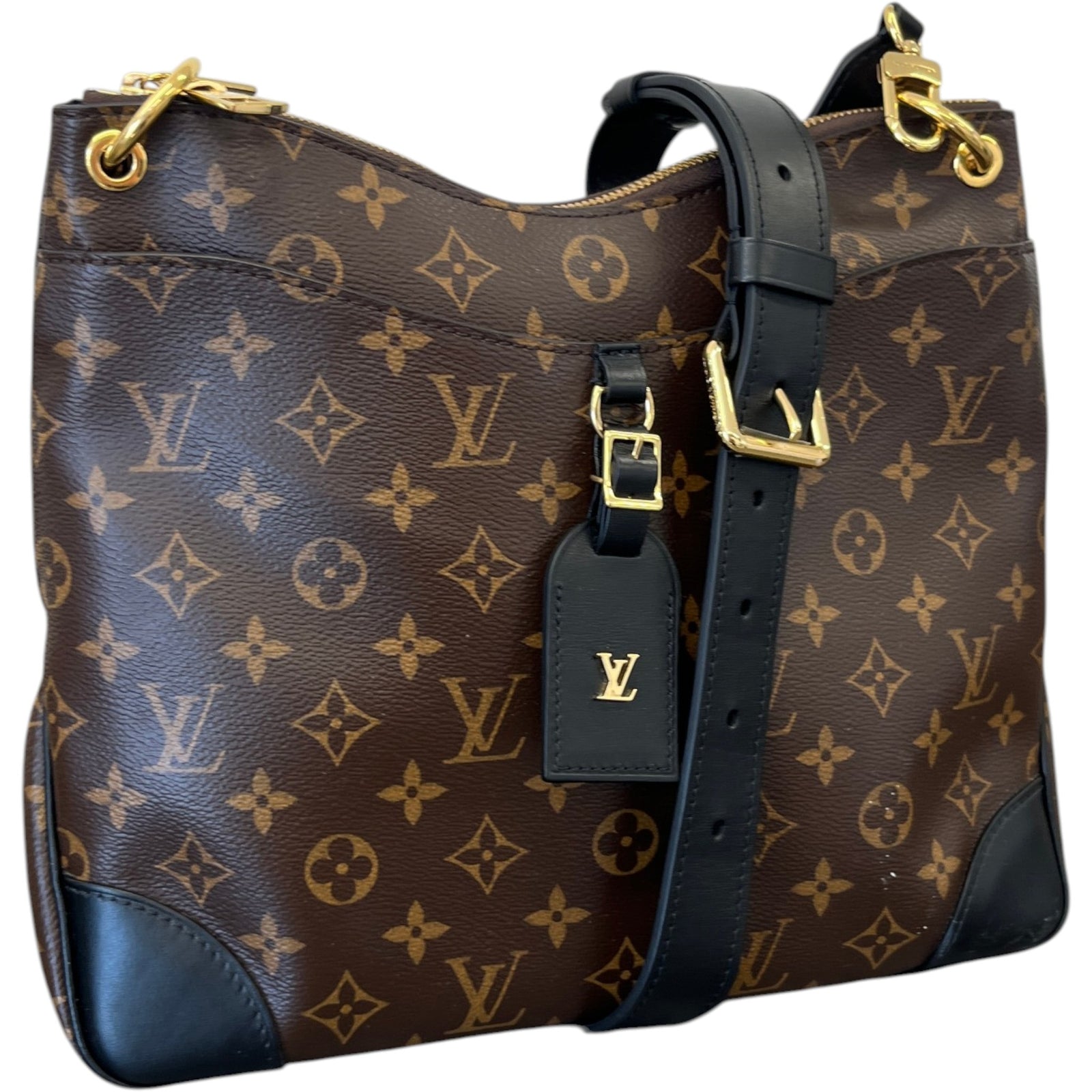 Women's Monogram Odeon MM Bag Brown - Photo 4