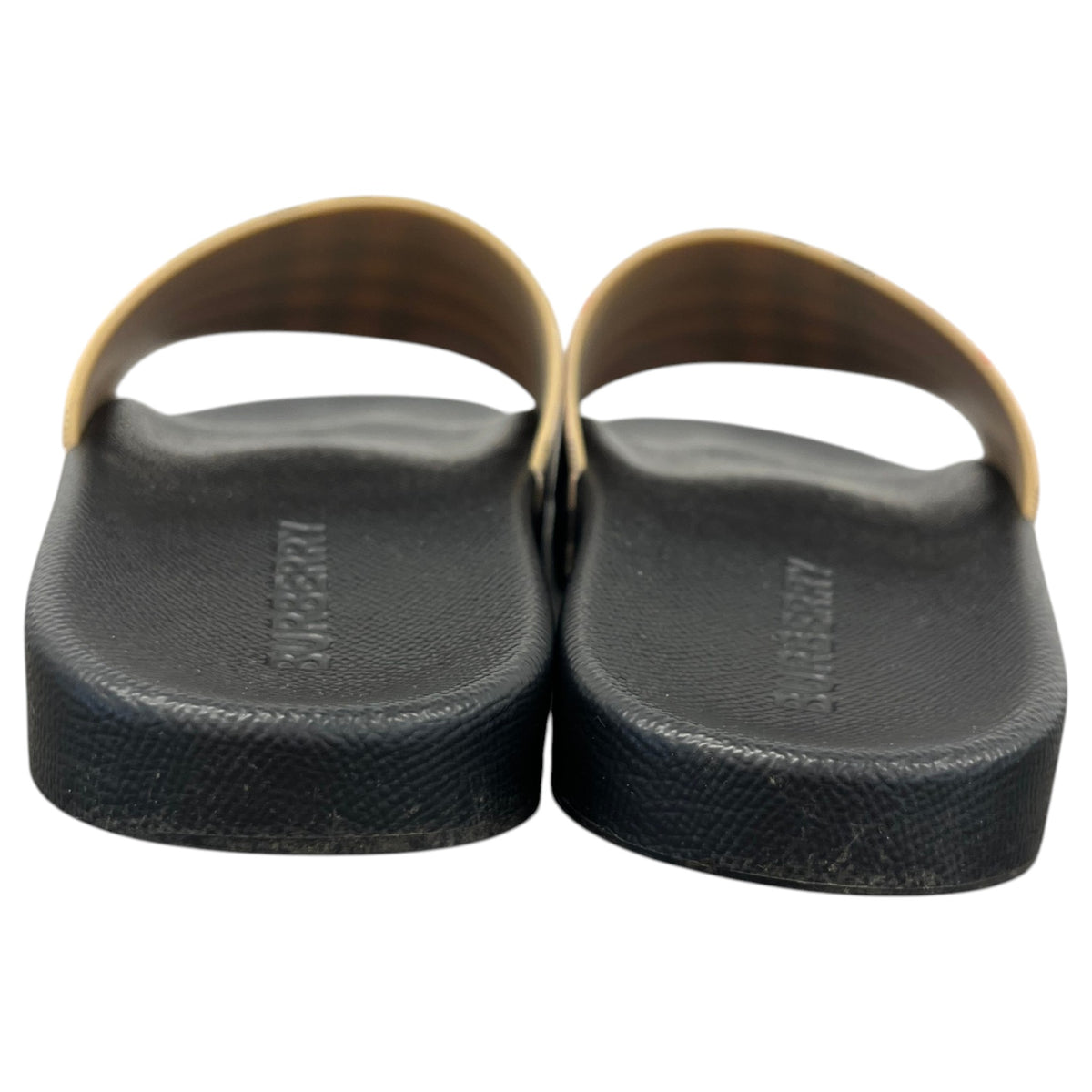 Women's Checkered Slides Black Size UK 4 / EU 37 - Photo 7