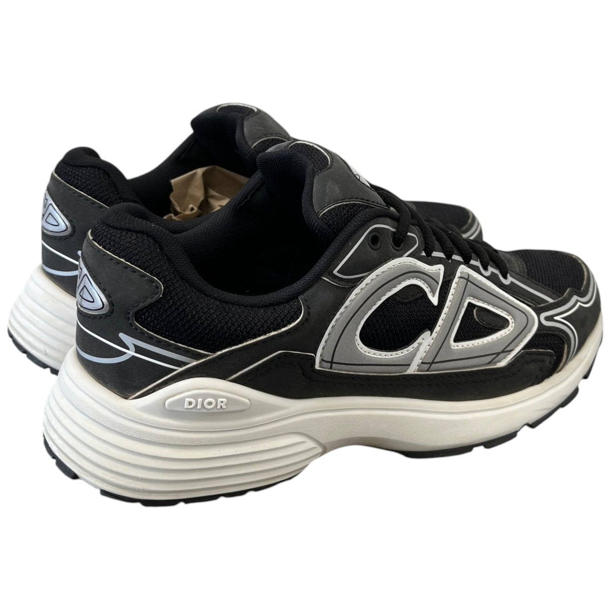 Men's B30 Low Trainers Black Size UK 6 / EU 40 - Photo 8
