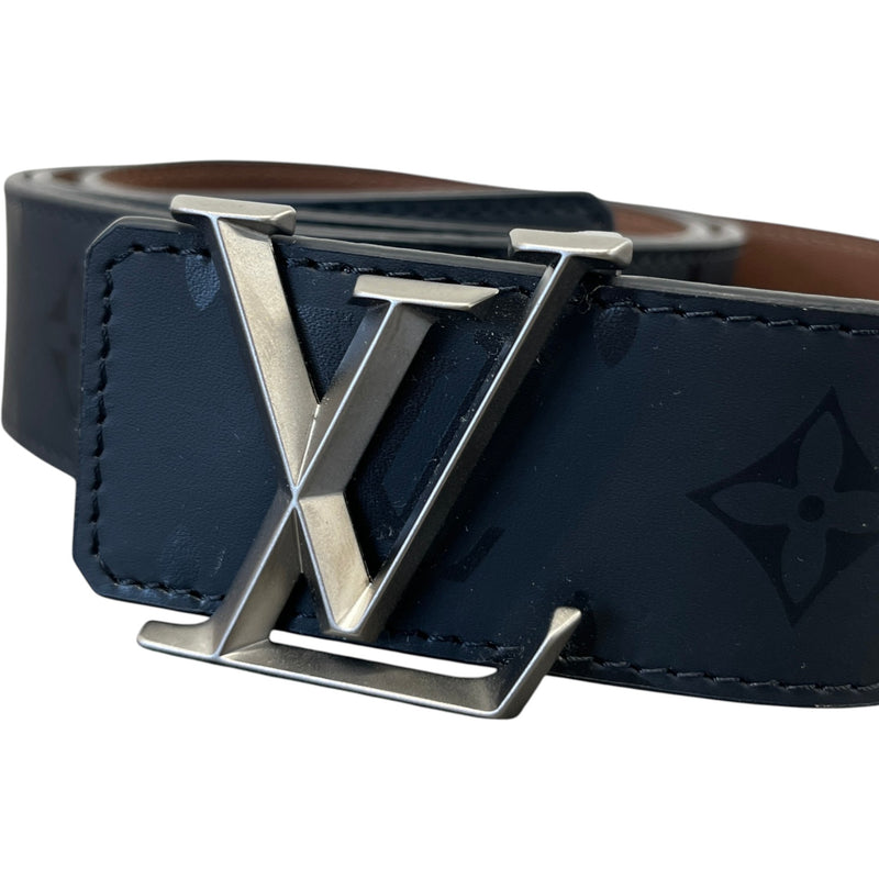 Men's Monogram Reversible LV Belt Black Size 34"