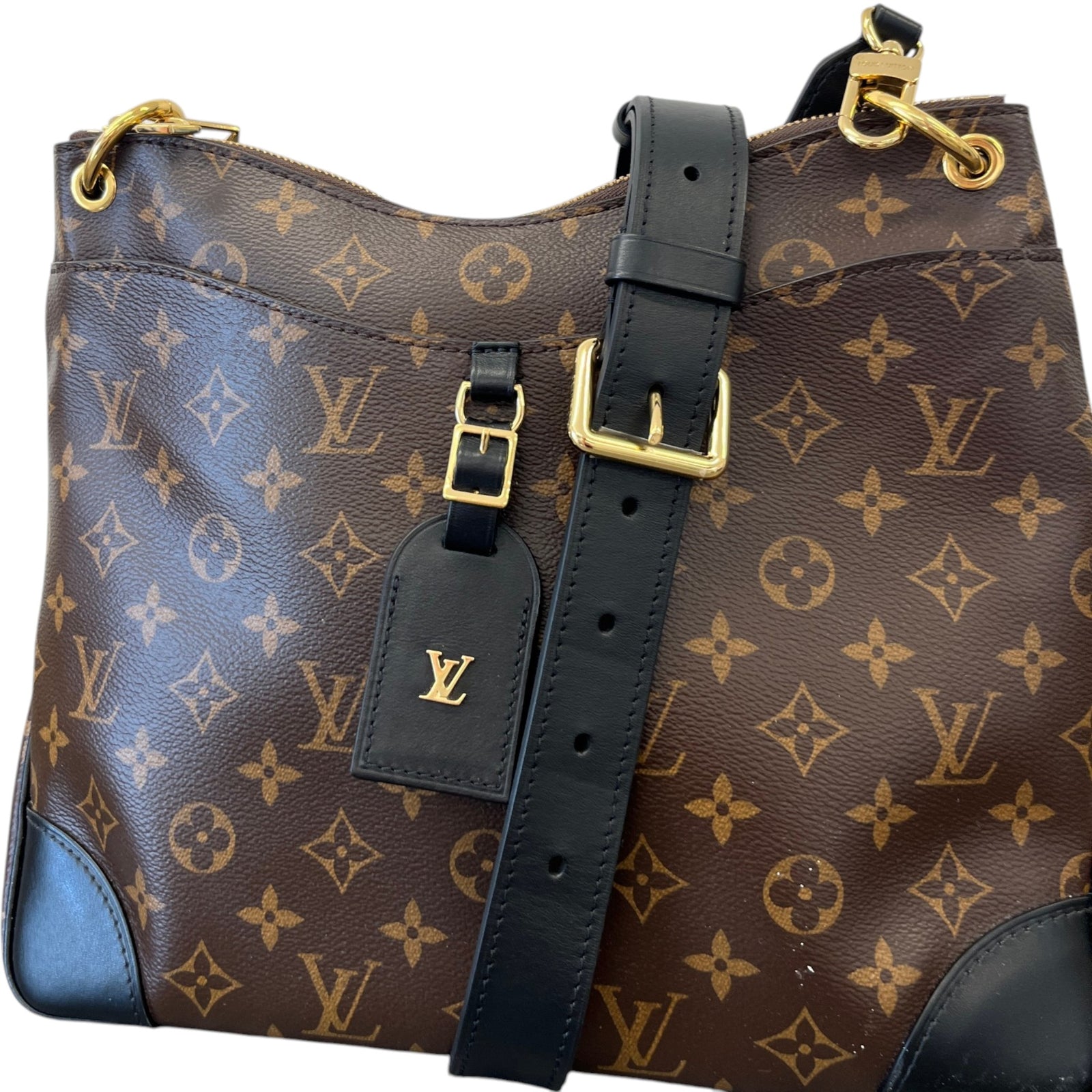 Women's Monogram Odeon MM Bag Brown - Photo 6