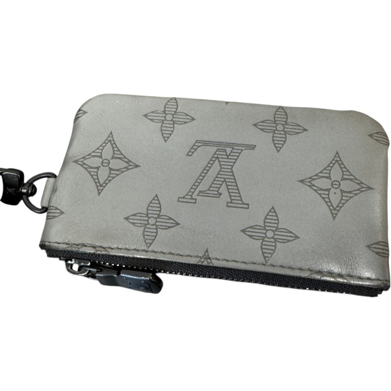 Men's Monogram Shadow Duo Messenger Bag Grey