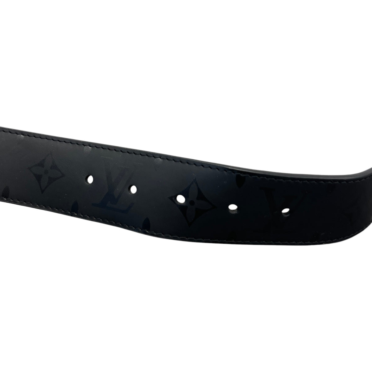 Men's Monogram Reversible LV Belt Black Size 34" - Photo 10