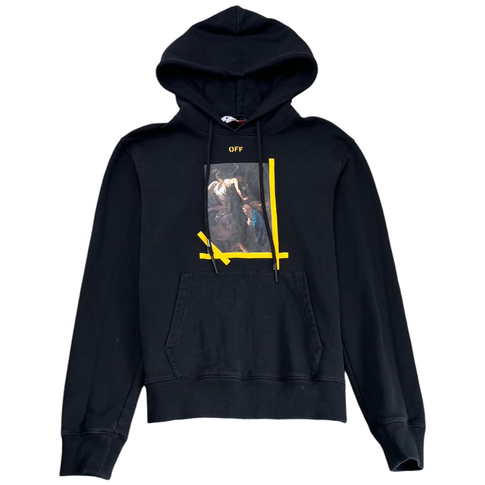 Men's Caravaggio Hoodie Black Size S - Photo 1