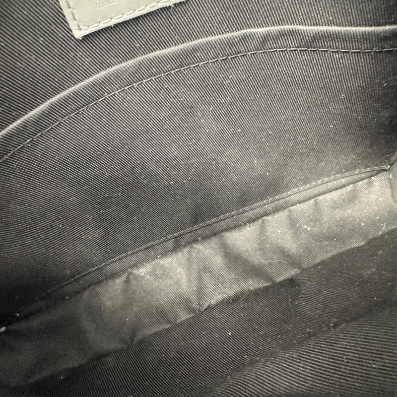 Men's Monogram Shadow Duo Messenger Bag Grey