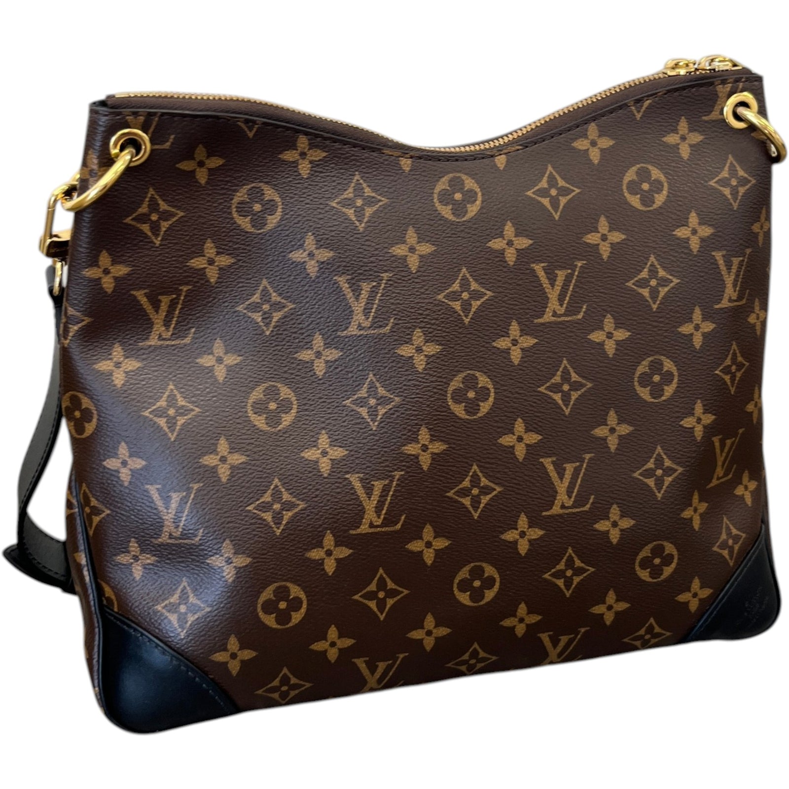 Women's Monogram Odeon MM Bag Brown - Photo 10