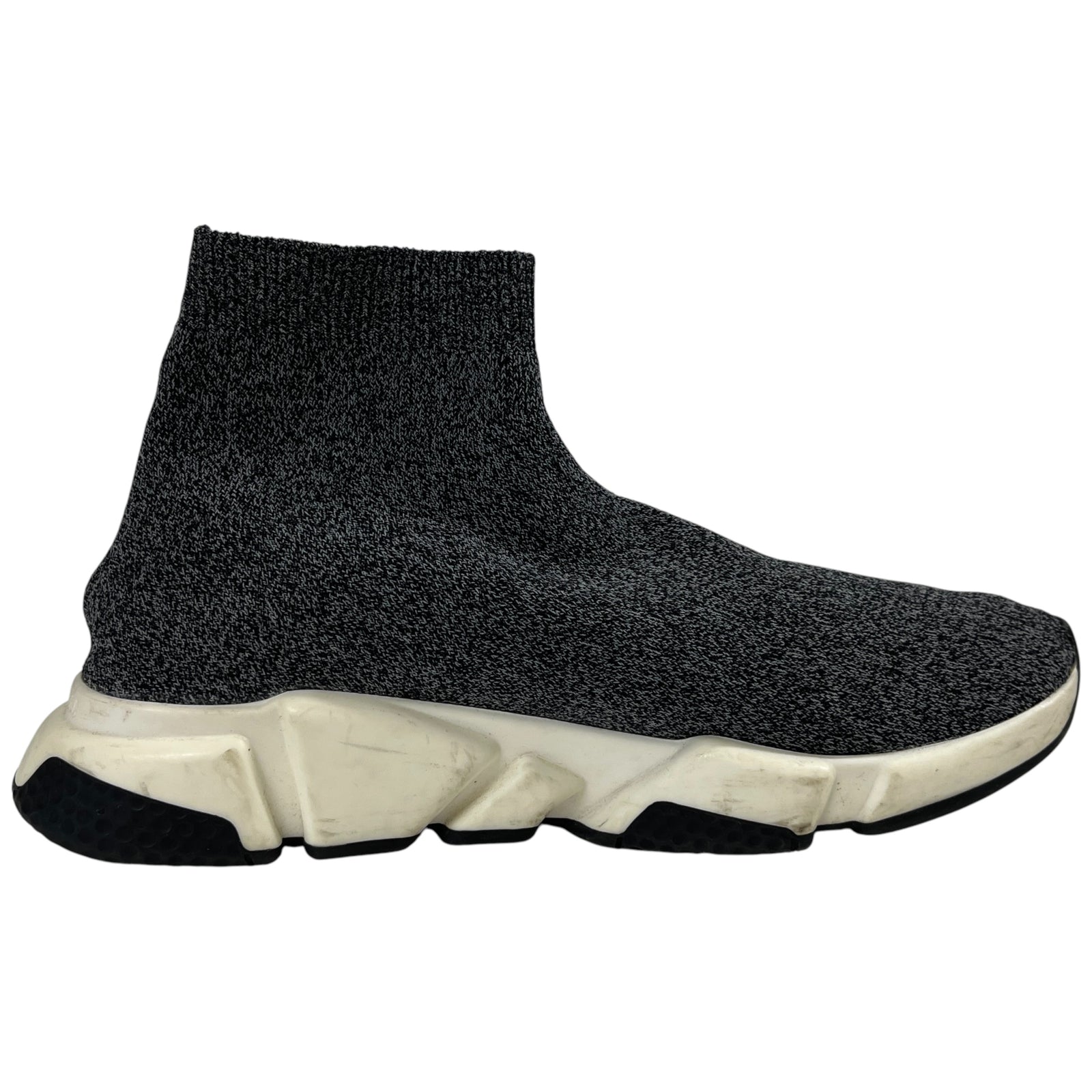 Men's Speed Sock High Trainers Grey Size EU 44 / UK 10 - Photo 4