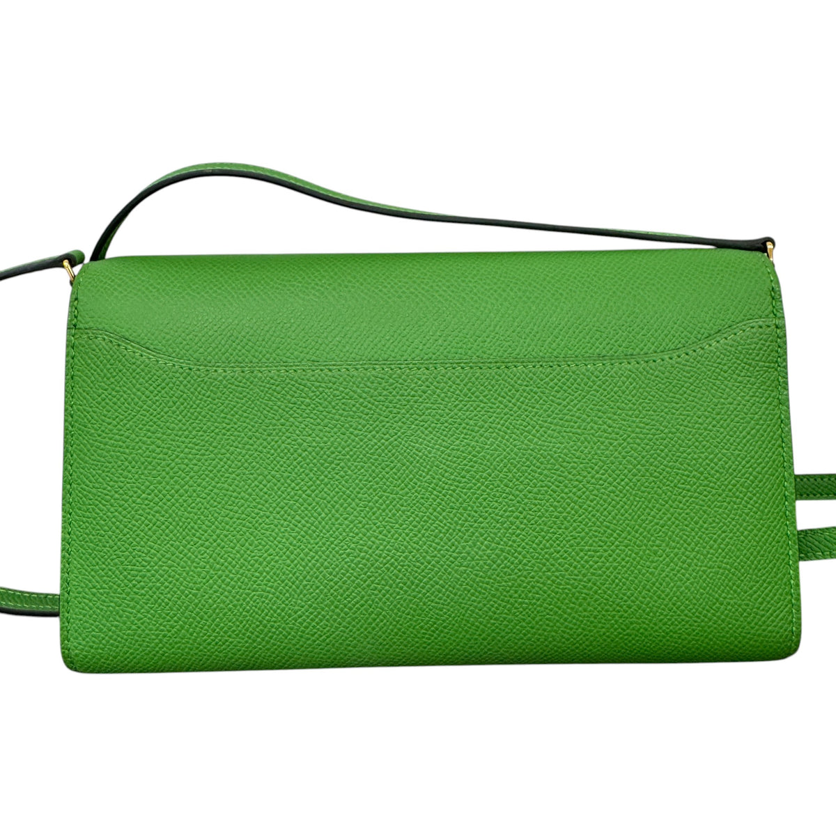 Women's Constance Long To Go Wallet Epsom Crossbody Bag Green - Photo 3
