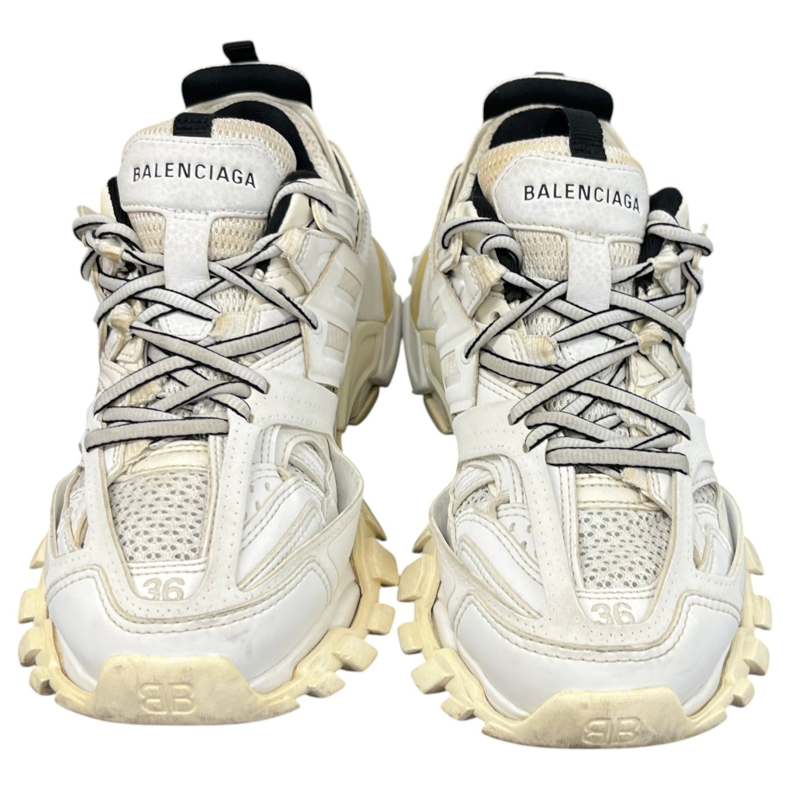 Women's Tracks Low Trainers White Size UK 3 / EU 36 - Photo 6