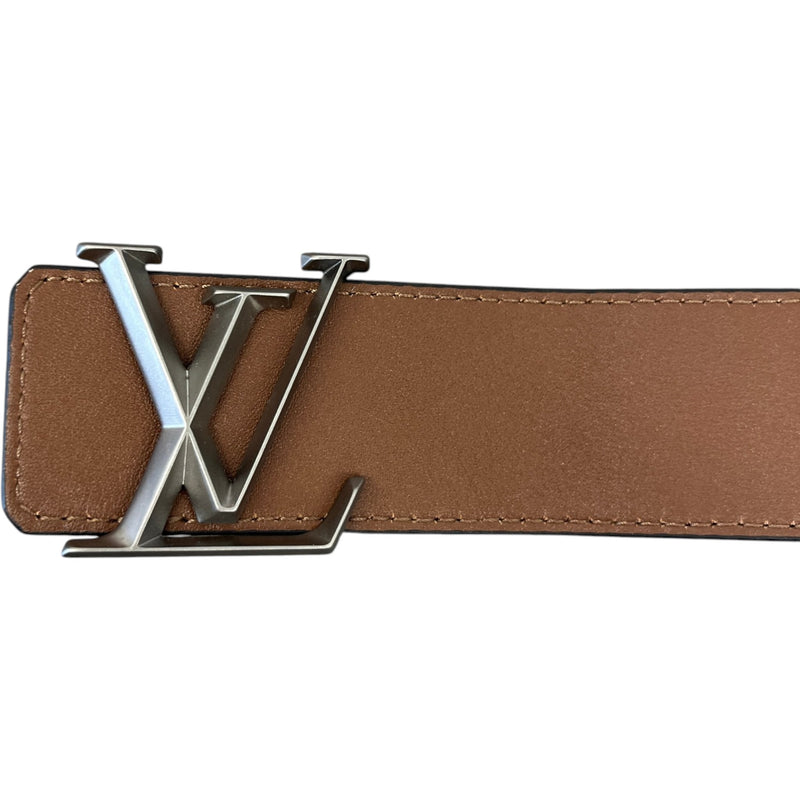 Men's Monogram Reversible LV Belt Black Size 34"