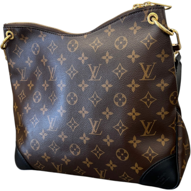 Women's Monogram Odeon MM Bag Brown
