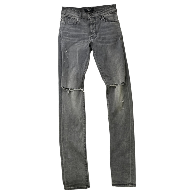 Men's Mx1 Distressed Jeans Grey Size Waist 31"